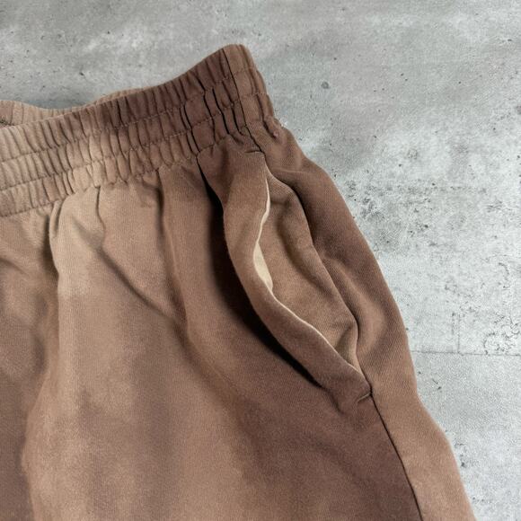 Adidas Originals Womens Brown Tie Dye Sweat Shorts Size Medium - Picture 5 of 6